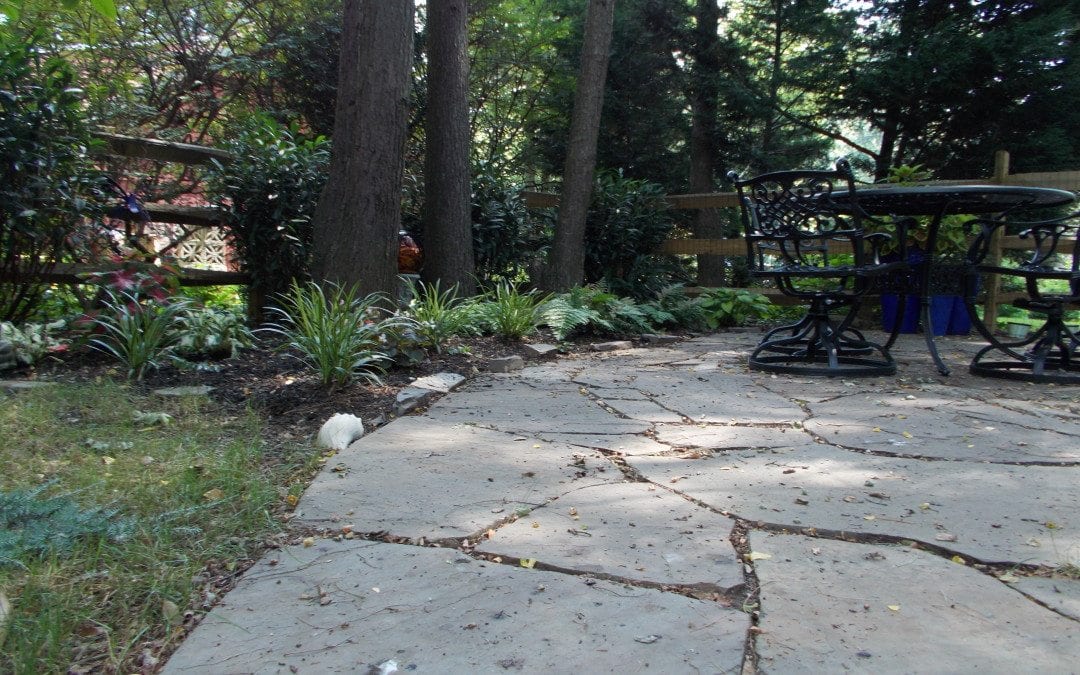 Polymeric Sand Or Stone Dust Flagstone Joints How To - Stone Dust For Patio Base