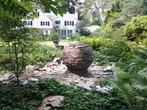 dry stone sphere construction