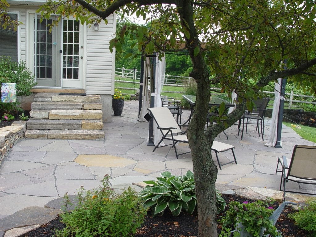 Flagstone: what to use, sand, cement, or gravel? - Devine ...