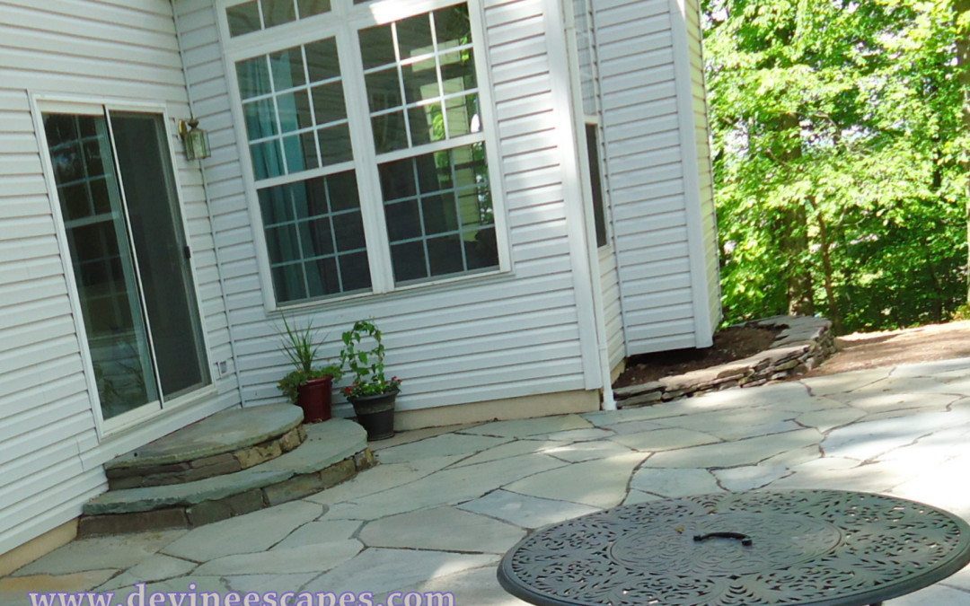 How To Build A Flagstone Patio Archives Devine Escapes