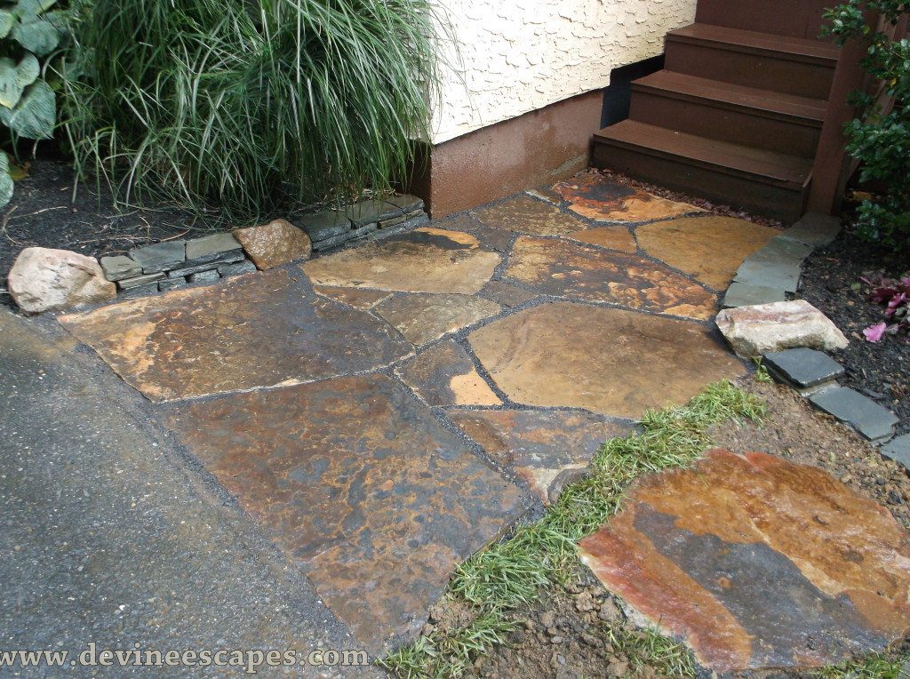 flagstone walkway in Palmerton