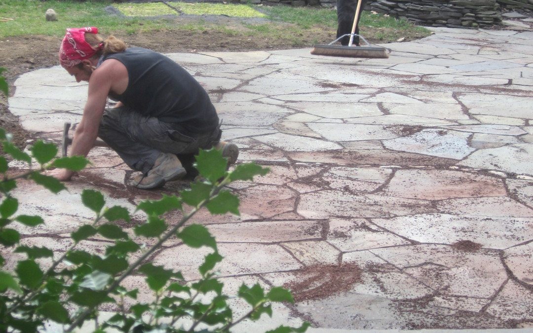 DIY flagstone help and phone consultations