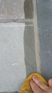 flagstone repointing