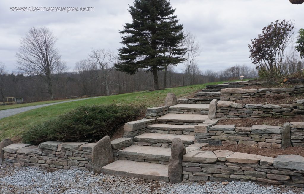 field stone Honesdale walls