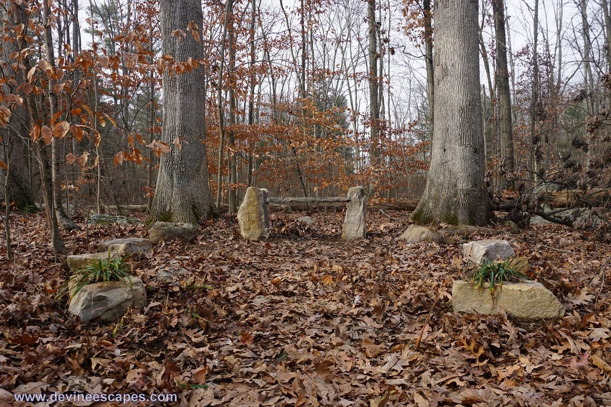 Stone Memorial Bench