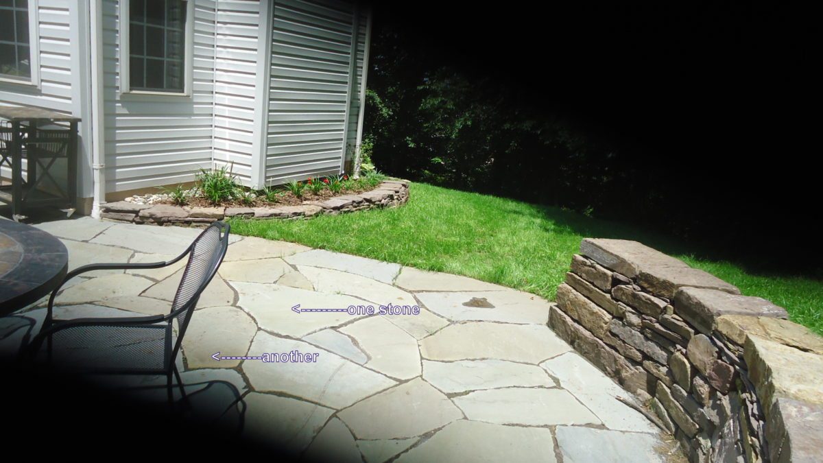 guidelines for flagstone installation by devin devine