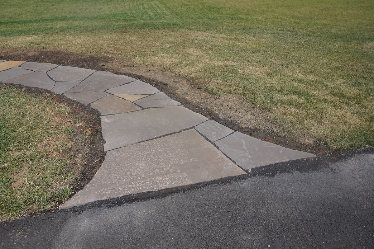 flagstone walkways | natural stone hardscape contractor