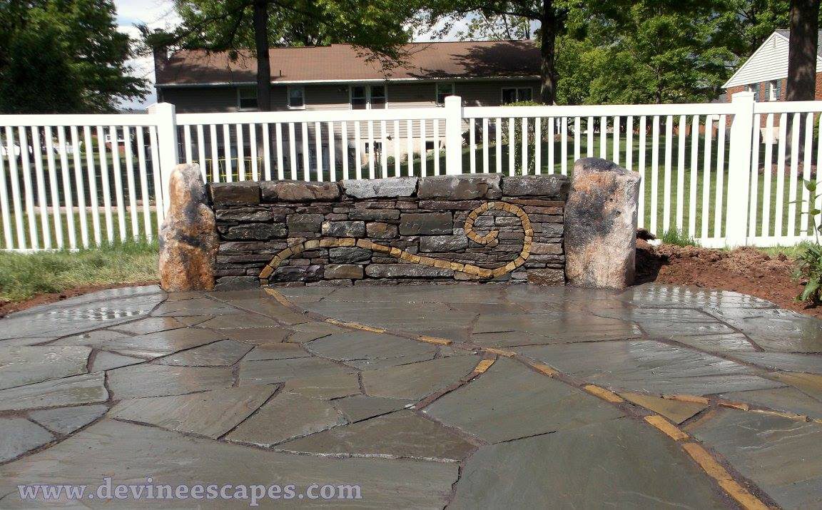 jim thorpe dry stone art