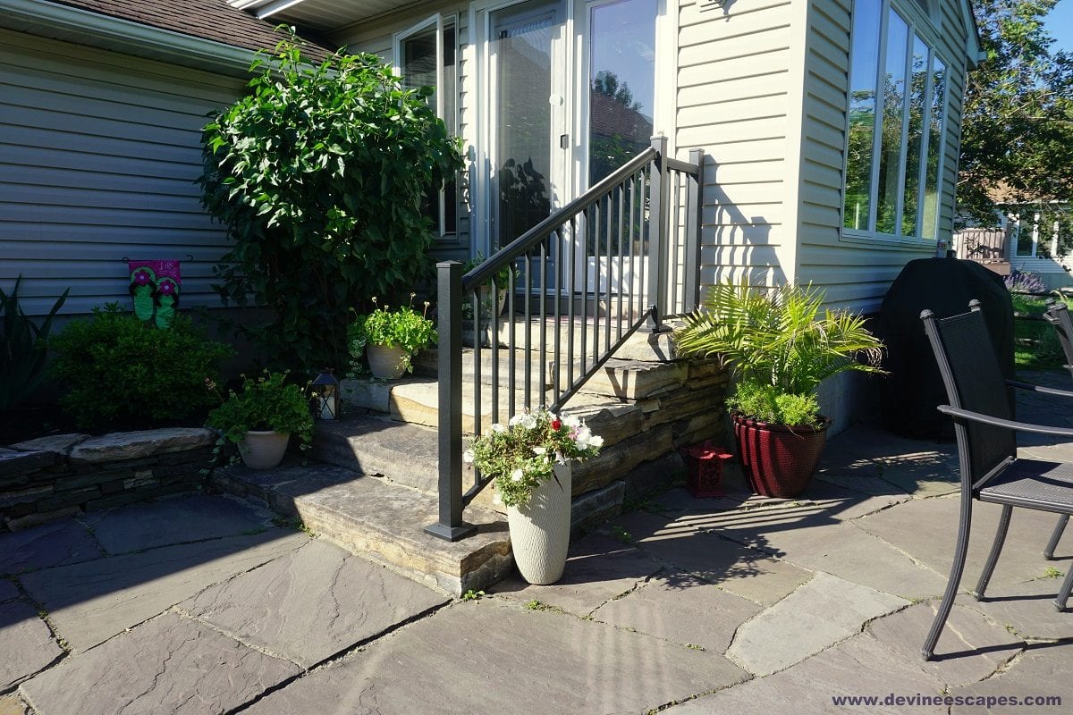 do not use chip gravel for stone patios