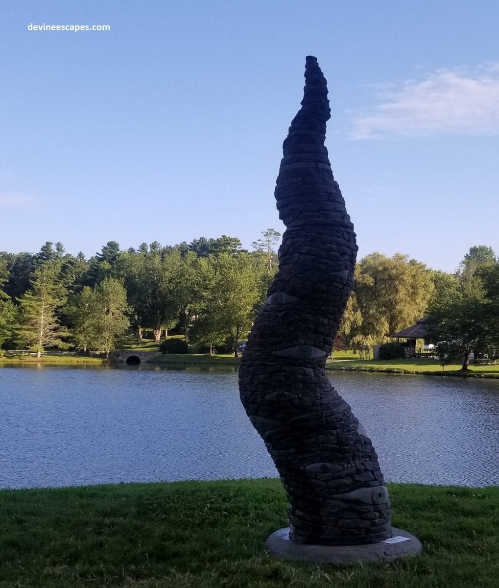 stacked stone sculpture