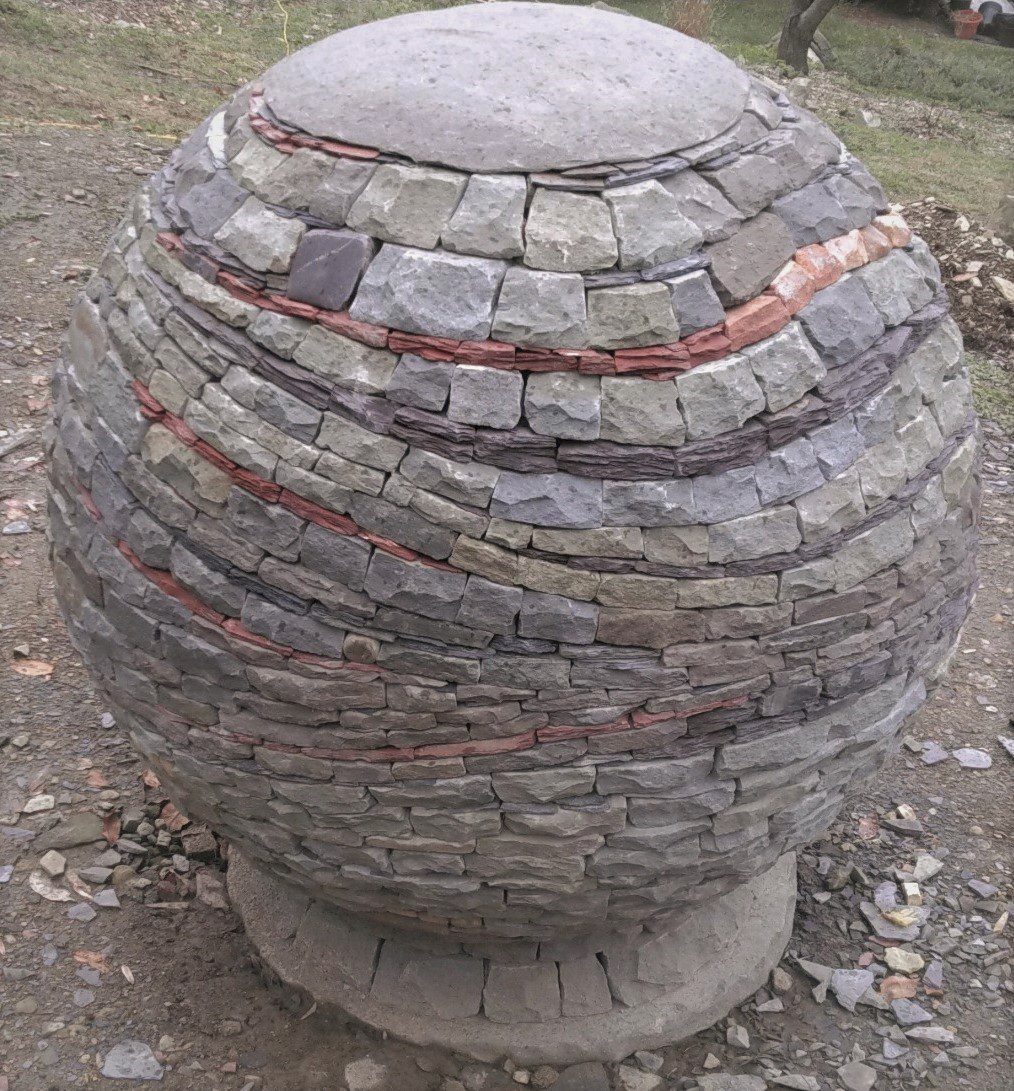 Pennsylvania bluestone sculpture