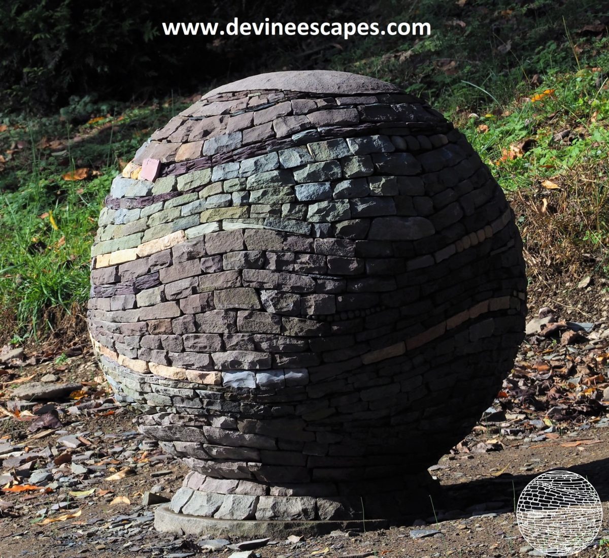 Walnutport sphere sculpture