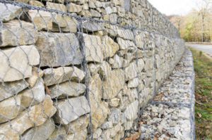 gabion retaining wall