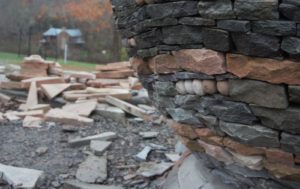 dry stone sculpture