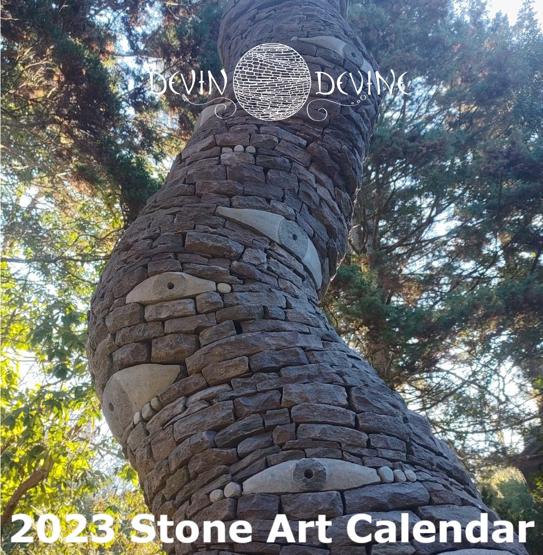 stone masonry sculpture by Devin Devine