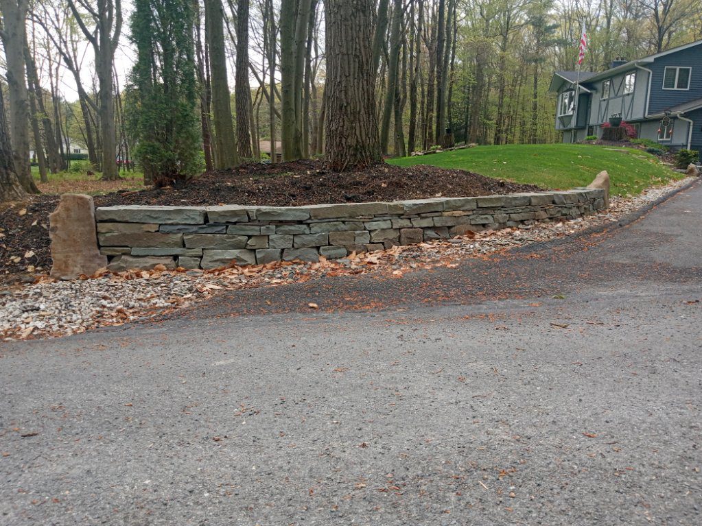 retaining wall in Blakeslee PA