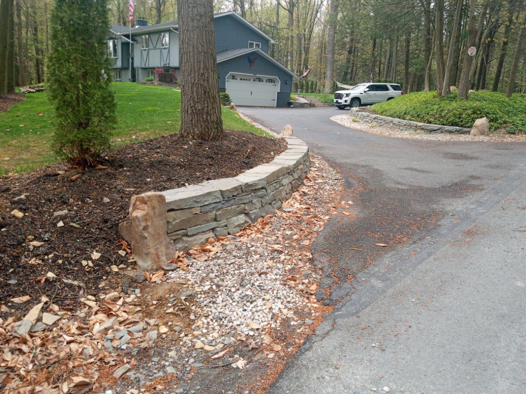 poconos dry stone wall contractor