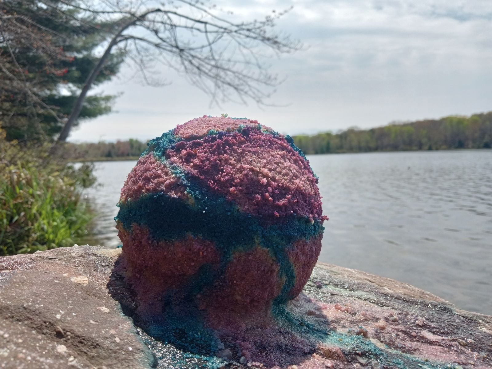 land art vocabulary lexicon sand ball
