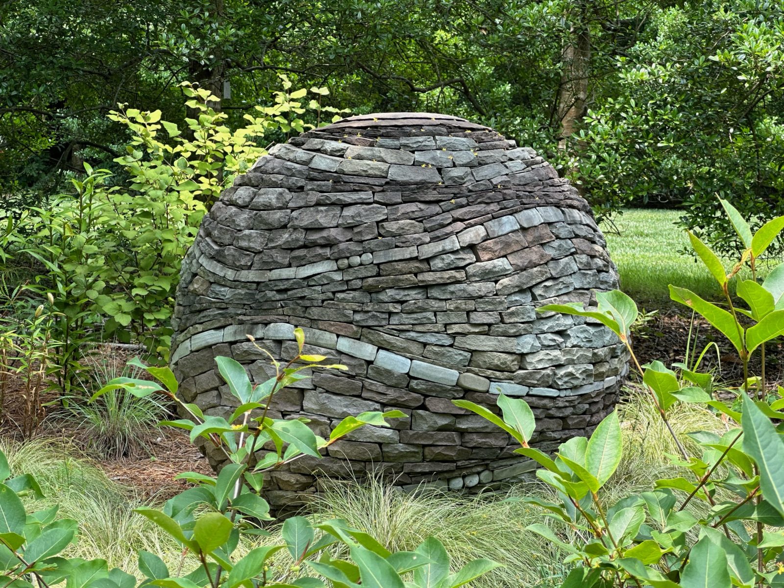 dry stone sphere