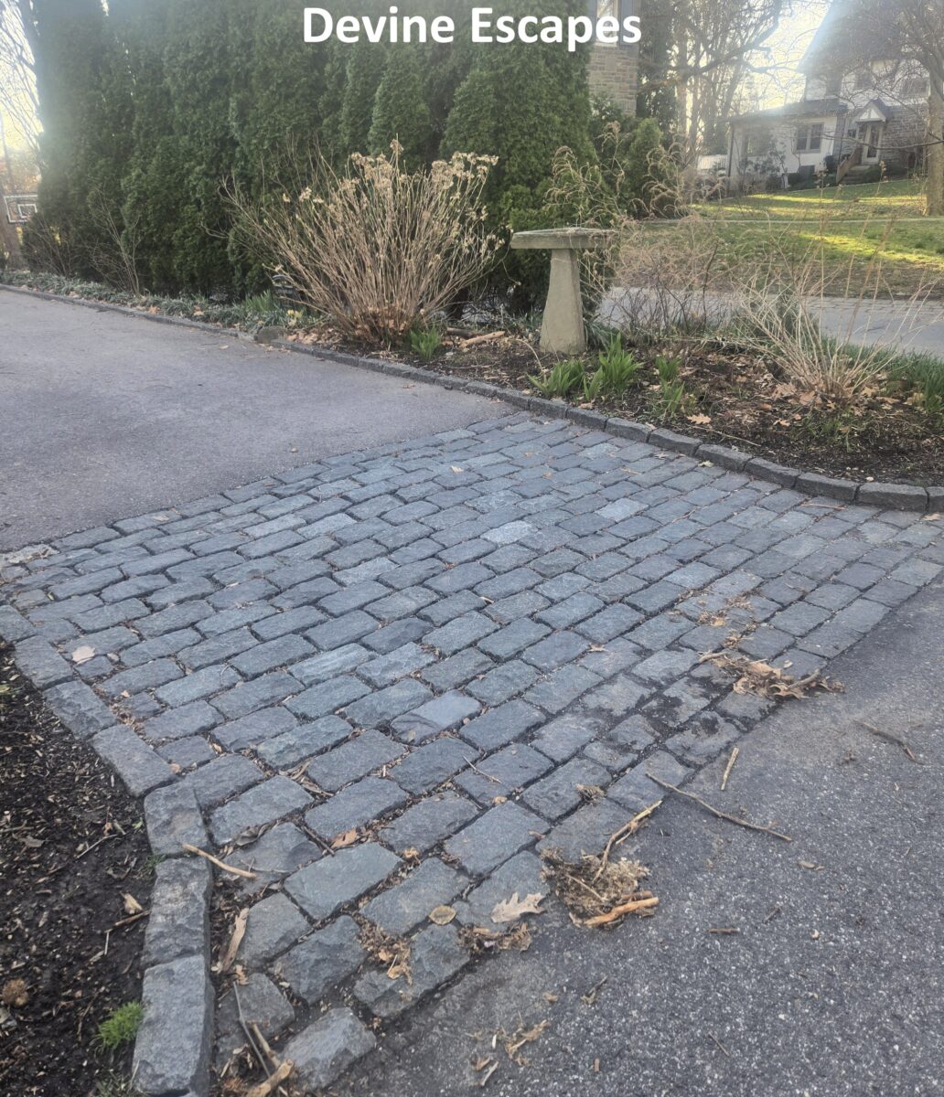 stone mason cobble stones