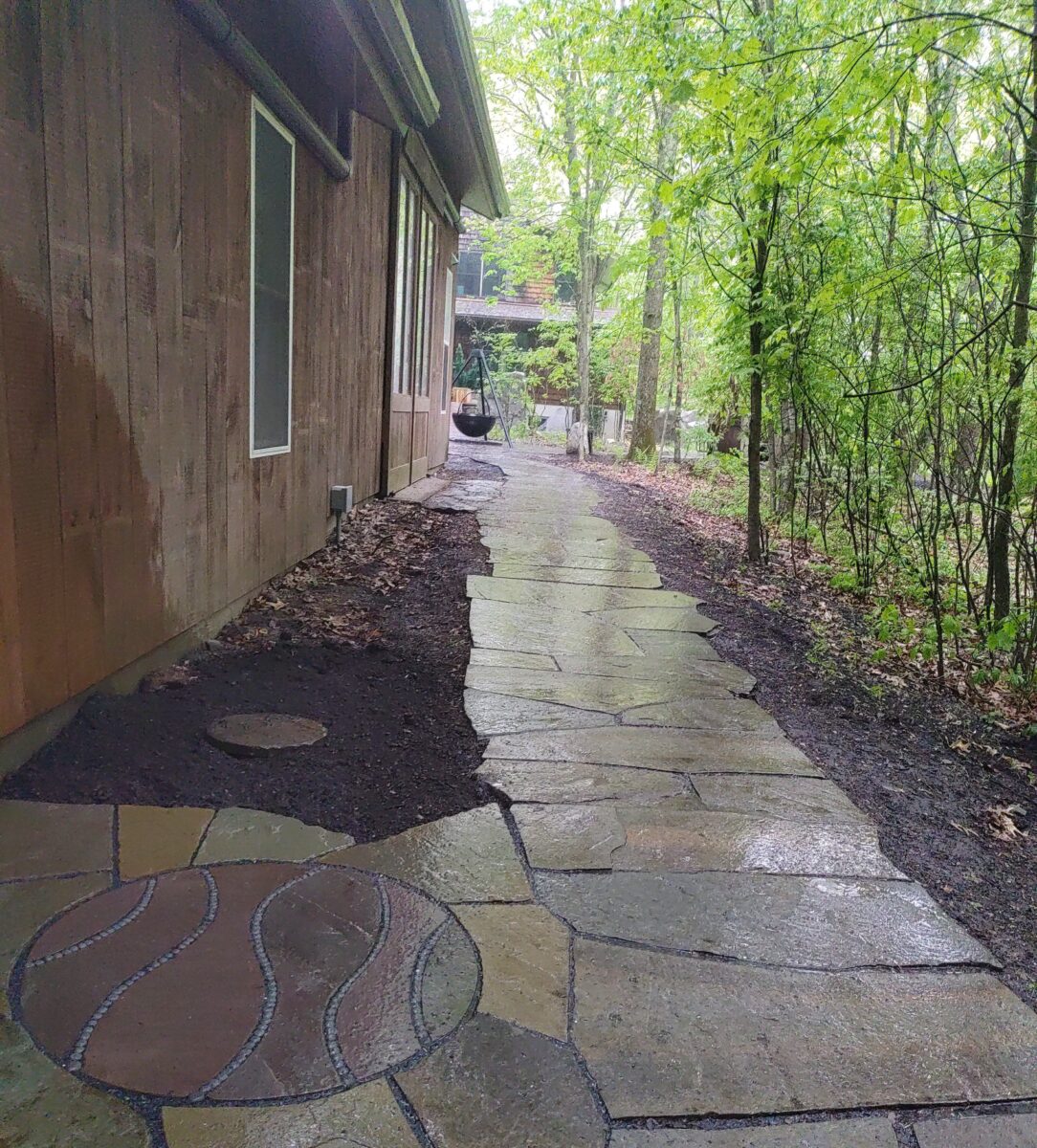 flagstone walkway near Stroudsburg PA