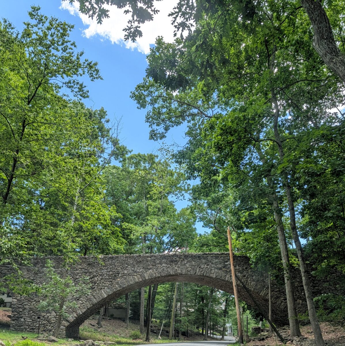 Buck Hill Falls stone arch