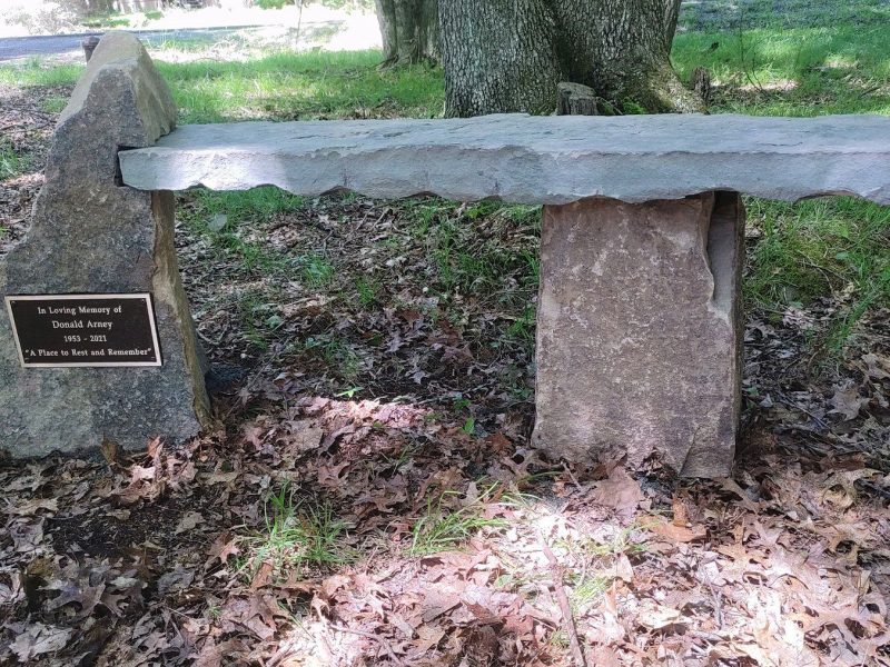 memorial bench